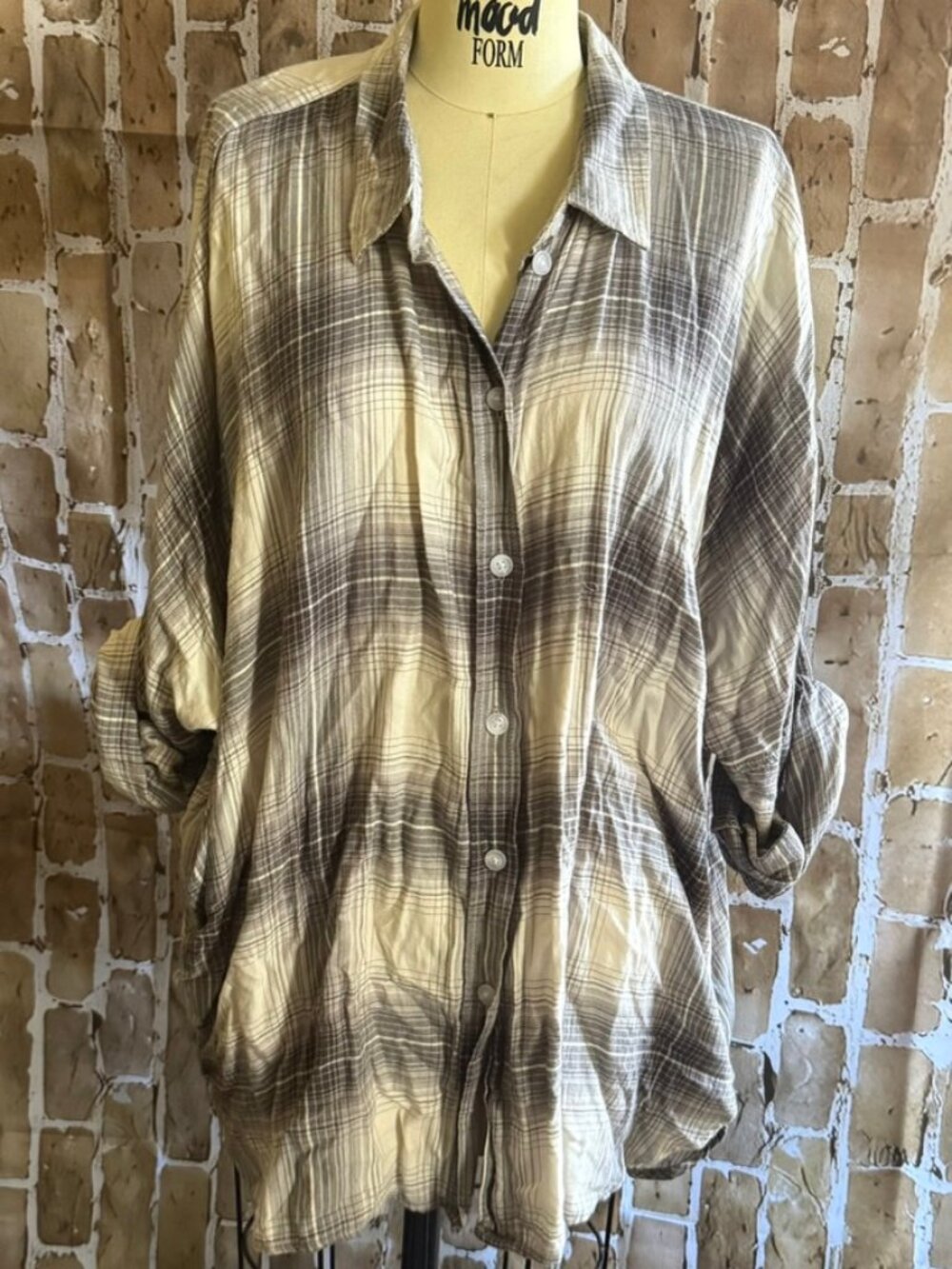 American Eagle Oversized Button Down